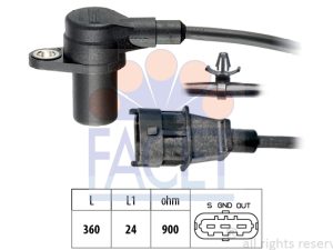 Senzor impulsuri arbore cotit KIA CEED (JD) 1.6 CRDi 110 diesel 110 cai FACET 9.0564