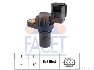 Senzor turatie cutie de viteza automata KIA VENGA (YN) 1.6 CVVT benzina 125 cai FACET 9.0735