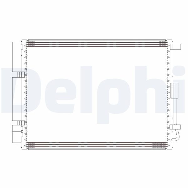 Condensator climatizare KIA CEED Combi Van (JD) 1.4 CRDi diesel 90 cai DELPHI CF20304