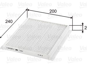 Filtru polen KIA XCEED (CD) 1.5 T-GDi MHEV benzina/elector 160 cai VALEO 715816