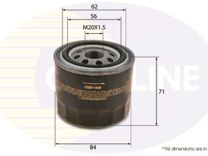 Filtru ulei KIA VENGA (YN) 1.6 CVVT benzina 125 cai COMLINE CSB11840