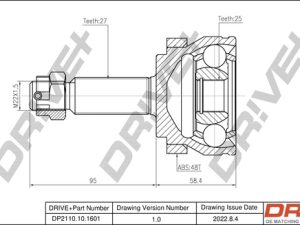 Cap planetara KIA OPTIMA (FSGDS6B) 2.0 benzina 170 cai DRIVE DP2110.10.1601