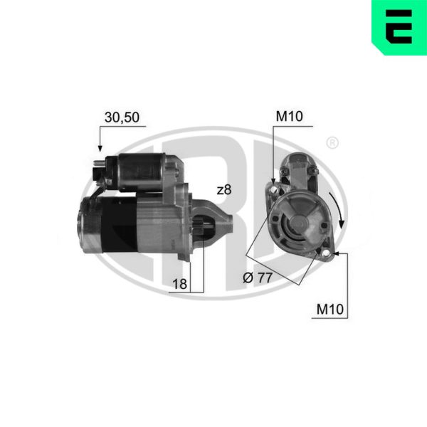 Electromotor KIA CEED SW (ED) 2.0 benzina 143 cai ERA 220384A