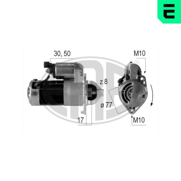 Electromotor KIA PRO CEED (ED) 1.6 CRDi 90 diesel 90 cai ERA 220459A