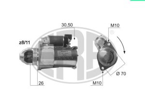 Electromotor KIA OPTIMA (JF) 2.0 T-GDi benzina 245 cai ERA 220477A