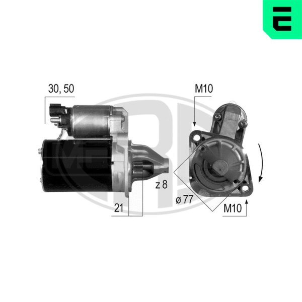 Electromotor KIA PRO CEED (JD) 1.6 GDI benzina 135 cai ERA 220537A