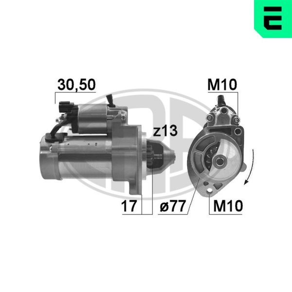 Electromotor KIA PRO CEED (ED) 1.6 CRDi 115 diesel 115 cai ERA 220936A