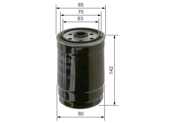 Filtru combustibil KIA OPTIMA Sportswagon (JF) 1.6 CRDi diesel 136 cai BOSCH F 026 402 362