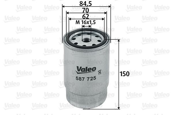 Filtru combustibil KIA PRO CEED Hatchback Van (JD) 1.6 CRDI diesel 136 cai VALEO 587725