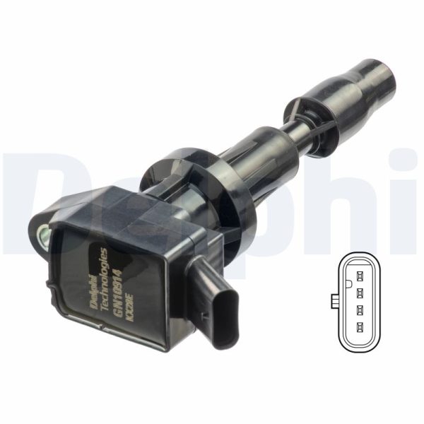 Bobina de inductie KIA XCEED (CD) 1.6 GDI Hybrid benzina/elector 141 cai DELPHI GN10914-12B1