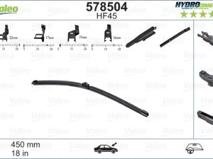 Lamela stergator KIA STINGER (CK) 2.0 T-GDi benzina 256 cai VALEO 578504