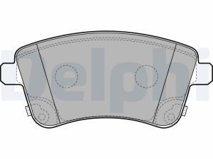 Placute frana KIA VENGA (YN) 1.4 CRDi 75 diesel 78 cai DELPHI LP2203