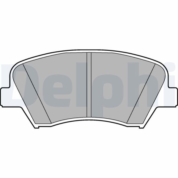 Placute frana KIA CEED (JD) 1.0 T-GDI benzina 100 cai DELPHI LP2293