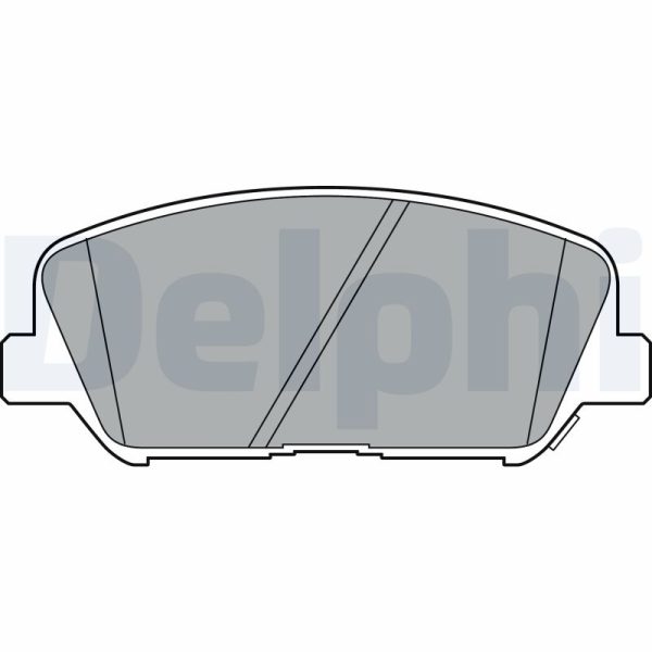 Placute frana KIA CEED (JD) 1.0 T-GDI benzina 100 cai DELPHI LP2477