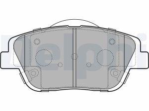 Placute frana KIA OPTIMA (FSGDS6B) 2.0 CVVT Hybrid benzina/elector 190 cai DELPHI LP2688