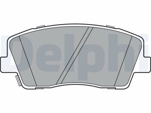 Placute frana KIA STINGER (CK) 2.2 CRDi VGT 4WD diesel 200 cai DELPHI LP3376