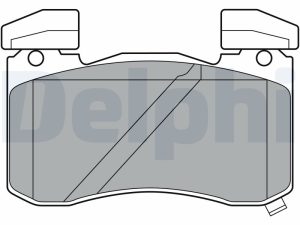 Placute frana KIA STINGER (CK) 3.3 T-GDI 4WD benzina 366 cai DELPHI LP3396