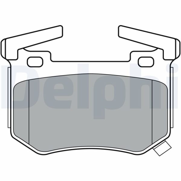 Placute frana KIA STINGER (CK) 3.3 T-GDI benzina 366 cai DELPHI LP3397