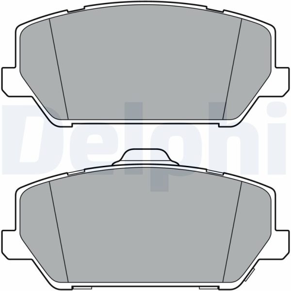 Placute frana KIA OPTIMA (JF) 2.0 T-GDi benzina 238 cai DELPHI LP3400