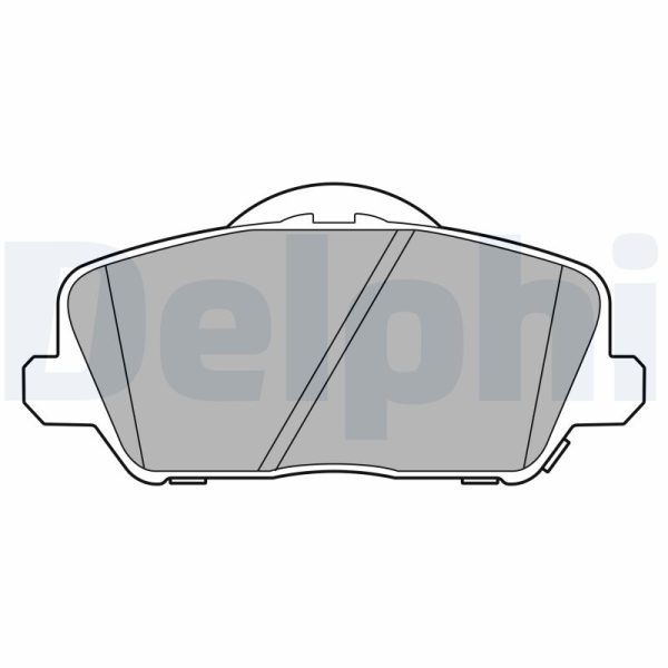 Placute frana KIA CEED (JD) 1.6 CRDi 136 diesel 136 cai DELPHI LP3591