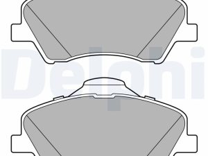 Placute frana KIA STONIC (YB) 1.2 CVVT benzina 79 cai DELPHI LP3678