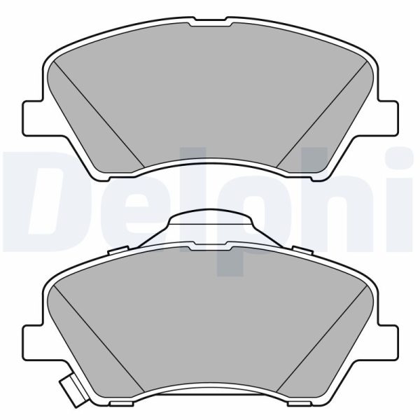 Placute frana KIA STONIC (YB) 1.2 CVVT benzina 79 cai DELPHI LP3678