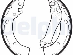 Set saboti frana KIA STONIC (YB) 1.2 CVVT benzina 79 cai DELPHI LS2150