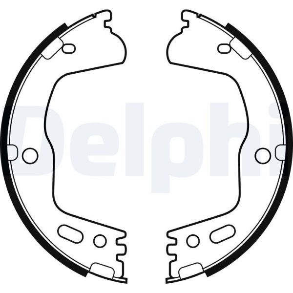 Set saboti frana frana de mana KIA STINGER (CK) 2.0 T-GDi benzina 256 cai DELPHI LS2155