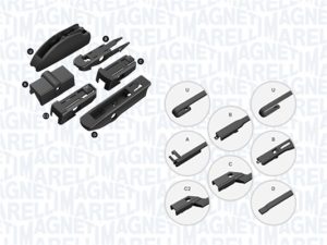 Lamela stergator KIA VENGA (YN) 1.4 CRDi 75 diesel 78 cai MAGNETI MARELLI 000713617350