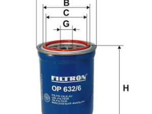 Filtru ulei KIA PRO CEED (ED) 2.0 CRDi 140 diesel 140 cai FILTRON OP 632/6