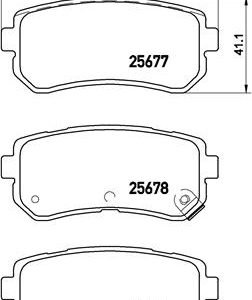 Placute frana KIA SELTOS (SP2, SP2I) 2.0 MPi (SP2) benzina 150 cai BREMBO P 30 068
