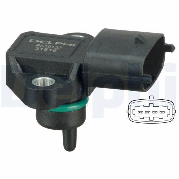Senzor presiune aer KIA STINGER (CK) 2.0 T-GDi benzina 256 cai DELPHI PS10152
