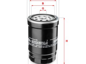 Filtru combustibil KIA PRO CEED (ED) 1.6 CRDi 90 diesel 90 cai SOFIMA S 4443 NR