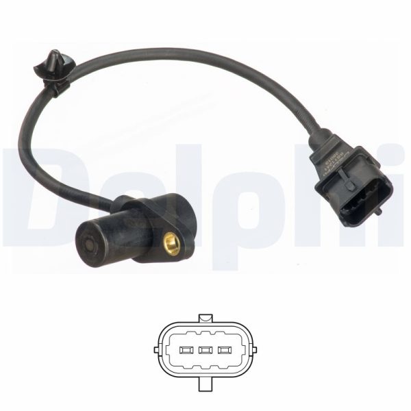 Senzor impulsuri arbore cotit KIA CEED (JD) 1.6 CRDi 128 diesel 128 cai DELPHI SS11241