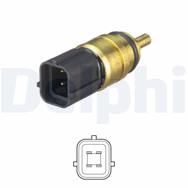 Senzor temperatura lichid de racire KIA OPTIMA (JF) 2.0 T-GDi benzina 238 cai DELPHI TS10528