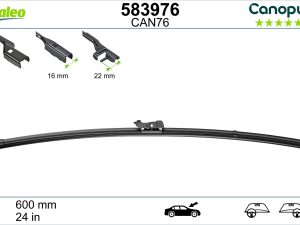 Lamela stergator KIA CEED SW (ED) 2.0 CRDi 140 diesel 140 cai VALEO 583976