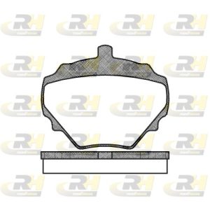 Placute frana LAND ROVER DEFENDER Cabrio (L316) 2.5 TDI 4x4 (L316) diesel 113 cai ROADHOUSE 2052.10