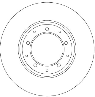 Disc frana LAND ROVER DEFENDER Cabrio (L316) 3.5 4x4 benzina 117 cai TRW DF6905