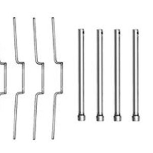Set accesorii placute frana LAND ROVER DEFENDER Station Wagon (L316) 2.5 4x4 benzina 83 cai TRW PFK346