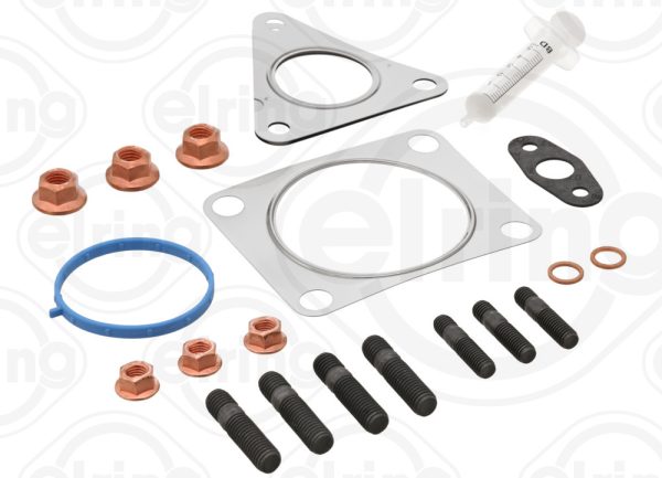 Set montaj turbocompresor LAND ROVER DEFENDER Pick Up (L316) 2.4 Td4 4x4 (L317) diesel 122 cai ELRING 773.530