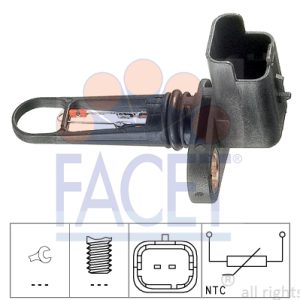 Senzor temperatura aer admisie LAND ROVER DEFENDER Pick Up (L316) 2.4 Td4 4x4 (L317) diesel 122 cai FACET 10.4021