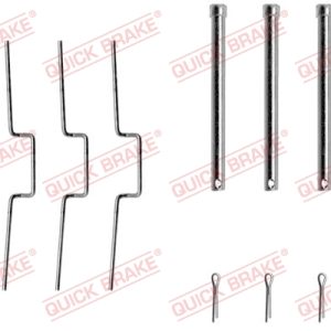Set accesorii placute frana LAND ROVER DEFENDER Station Wagon (L316) 2.5 4x4 benzina 83 cai QUICK BRAKE 109-1176