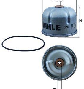 Filtru ulei LAND ROVER DEFENDER Station Wagon (L316) 2.5 Td5 4x4 (L316) diesel 122 cai MAHLE ORIGINAL OZ 6D