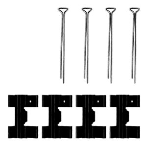 Set accesorii placute frana LAND ROVER DEFENDER Station Wagon (L316) 2.5 4x4 benzina 83 cai BOSCH 1 987 474 115