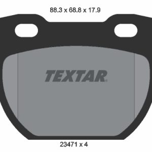 Placute frana LAND ROVER DEFENDER Station Wagon (L316) 2.5 Td5 4x4 (L316) diesel 122 cai TEXTAR 2347103