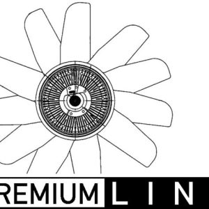 Ventilator radiator LAND ROVER DEFENDER Cabrio (L316) 2.2 Td4 4x4 (L317) diesel 122 cai MAHLE ORIGINAL CFF 494 000P