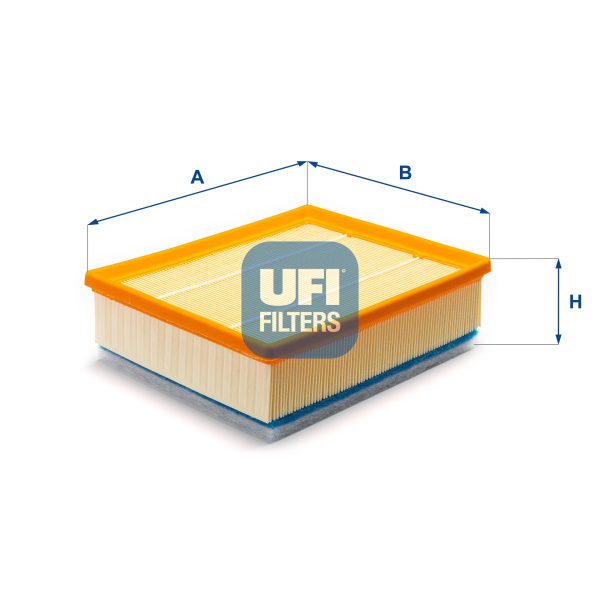 Filtru aer LAND ROVER DEFENDER Cabrio (L316) 2.2 Td4 4x4 (L317) diesel 122 cai UFI 30.542.00