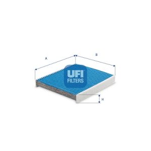 Filtru polen LAND ROVER DEFENDER Station Wagon (L663) P400 I6 MHEV 4x4 benzina/elector 400 cai UFI 34.429.00