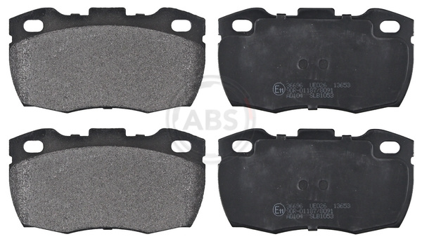 Placute frana LAND ROVER DEFENDER Cabrio (L316) 2.5 D 4x4 (L316) diesel 69 cai ABS 36696