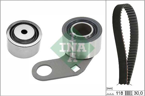 Kit distributie LAND ROVER DEFENDER Station Wagon (L316) 2.5 TDI 4x4 (L316) diesel 113 cai INA 530 0732 10